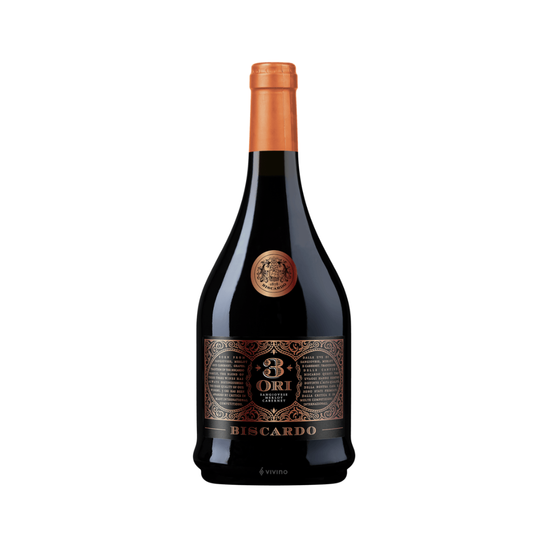 Vin Roșu Biscardo 3 Ori 0.75L