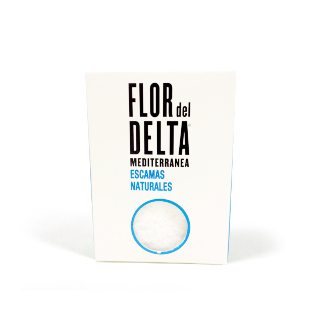 Fulgi de Sare Marină Flor del Delta Escamas de Sal Naturales 250g