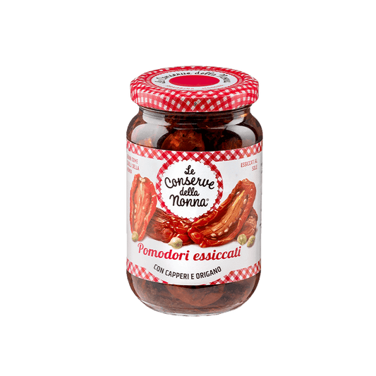 Roșii uscate și capere Le Conserve della Nonna