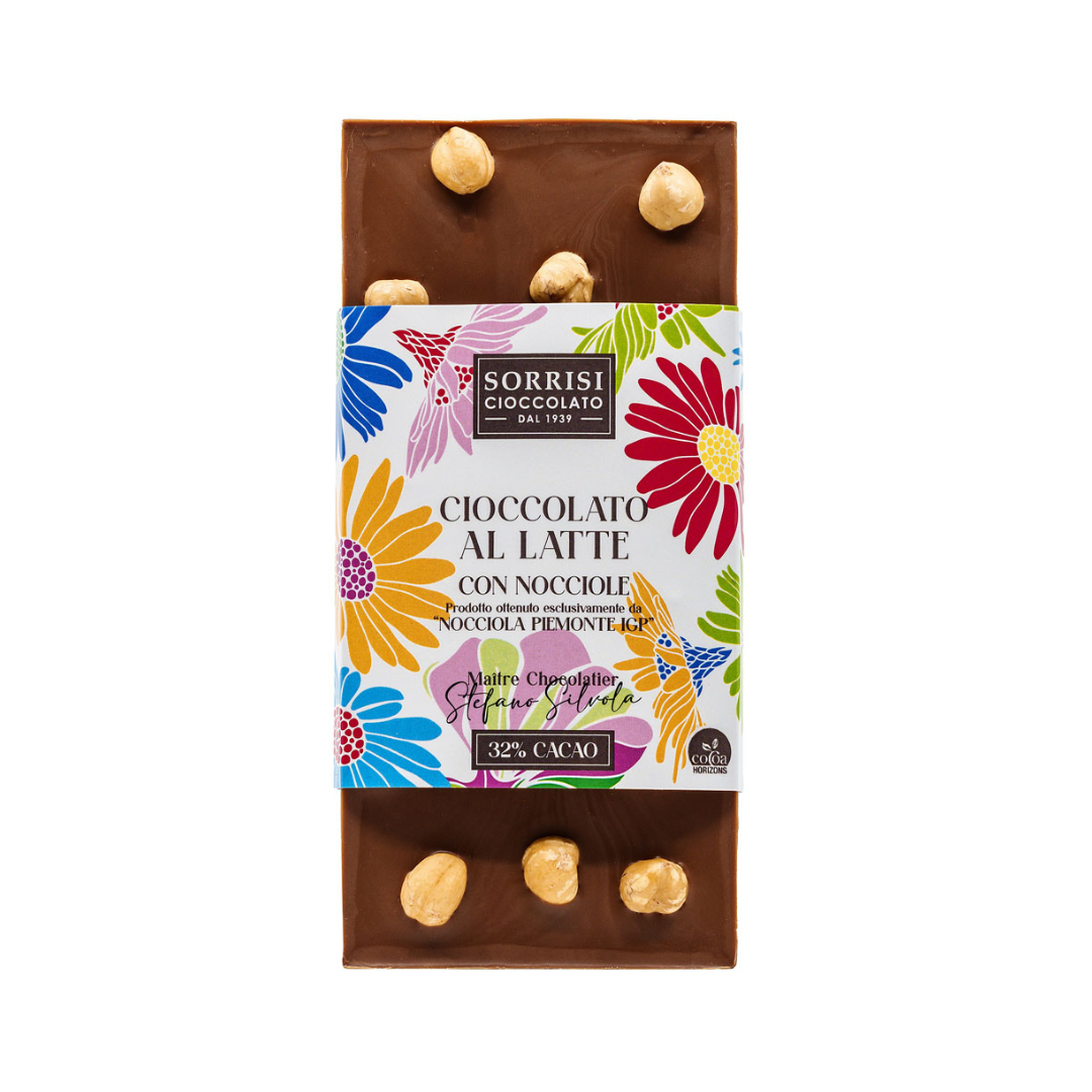 Ciocolată Boella & Sorrisi cu lapte Hazelnut Piemonte IGP – 80g