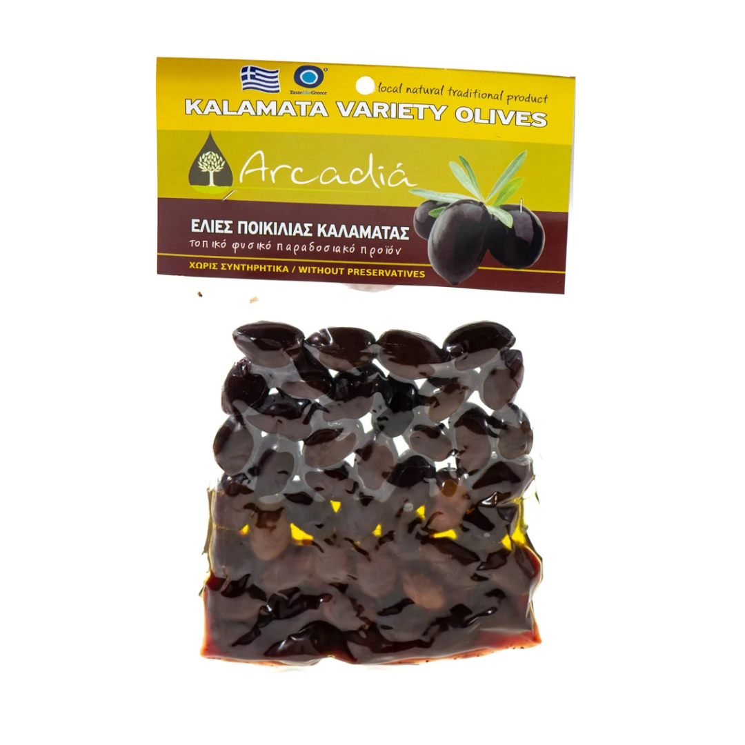 Măsline varietatea Kalamata Arcadia 200 g