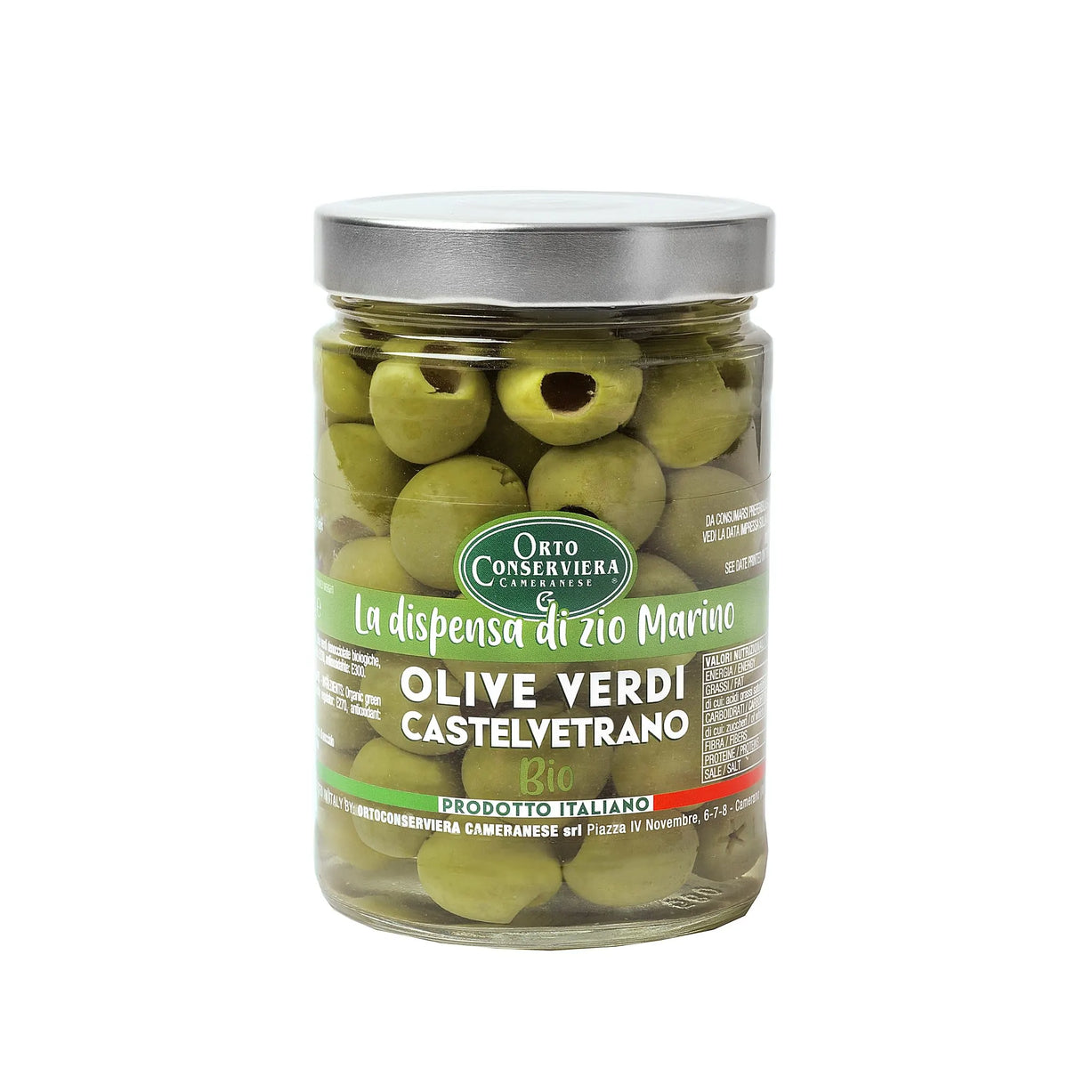 Măsline verzi Castelvetrano BIO Ortoconserviera