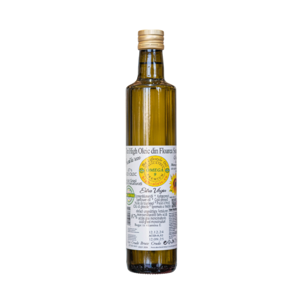 Ulei de Floarea Soarelui High Oleic 500ml