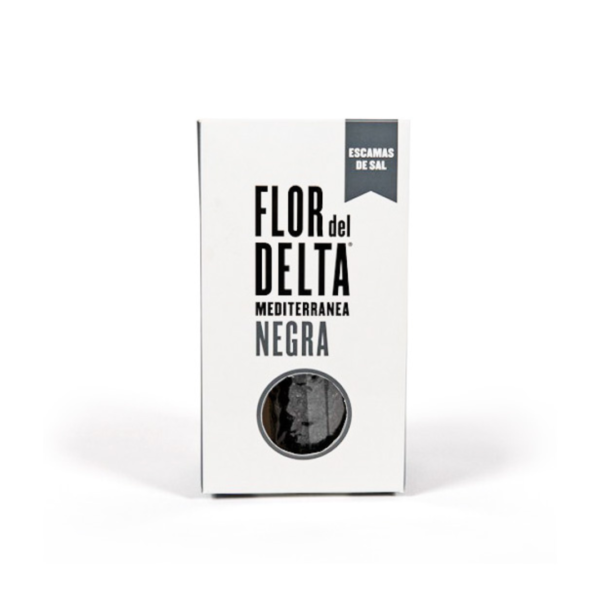 Fulgi de Sare Marină Neagră Flor del Delta Escamas de Sal Negra 125g