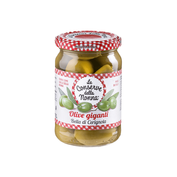 Măsline gigante Bella di Cerignola Le Conserve della Nonna