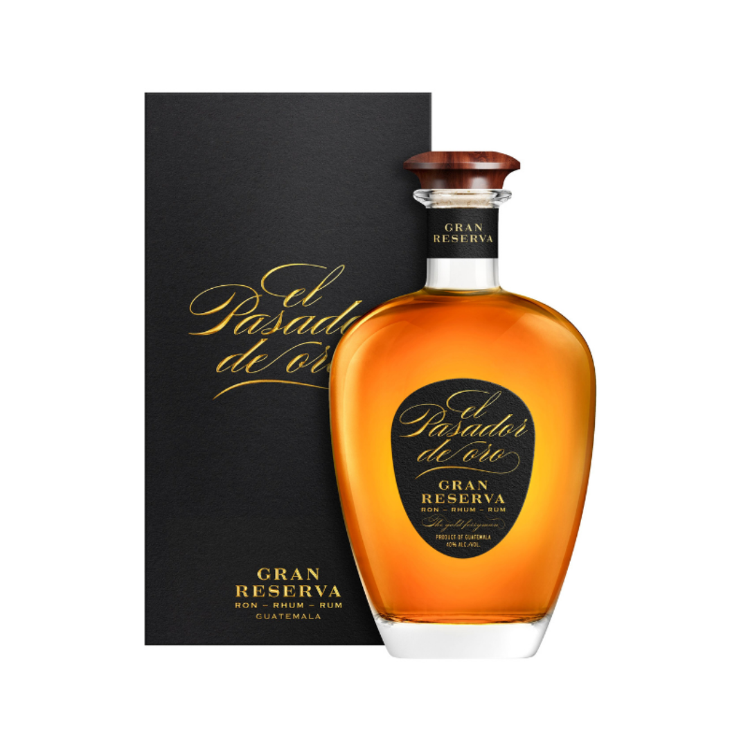 Untitled design El Pasador de Oro Gran Reserva Rom de Guatemala 0.7L - imagine 1