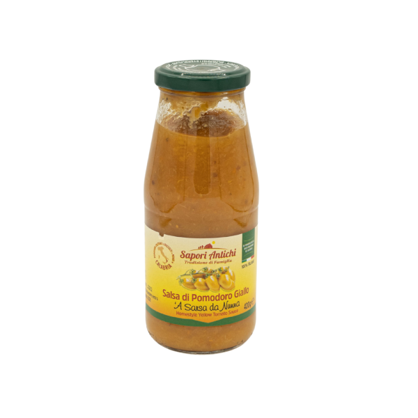 Salsa de roșii galbene artizanal din Italia Sapori Antichi 420 g