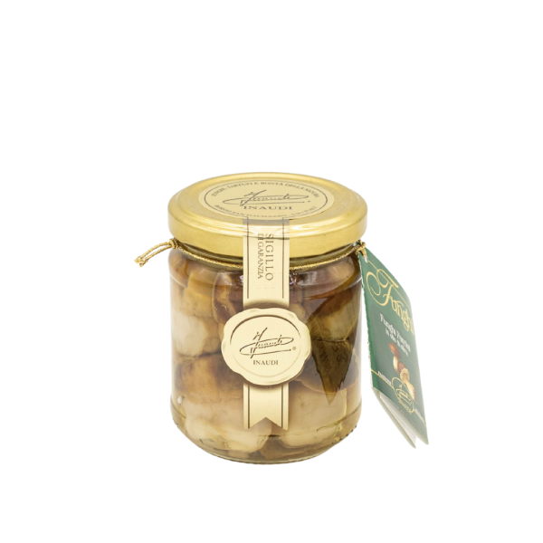 Hribii roșii tăiați Inaudi | Ciuperci porcini în ulei de măsline 180 g